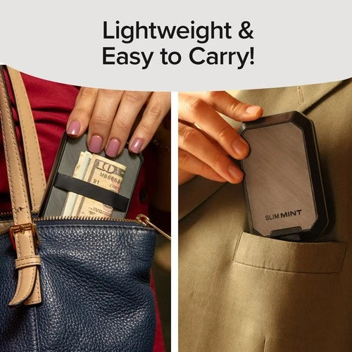 🔥👛Μαγνητική θήκη πορτοφολιού/καρτών υψηλής ποιότητας για άνδρες ✅ Υπερυψηλής σκληρότητας ✅ Συμπαγές και φορητό ✅ Αυτόματο κλείδωμα, αντικλεπτικό