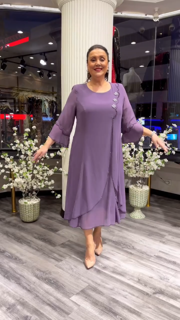 🌸💥🔥【S-5XL】❤️ Νέο φόρεμα από σιφόν υψηλής ποιότητας του 2026