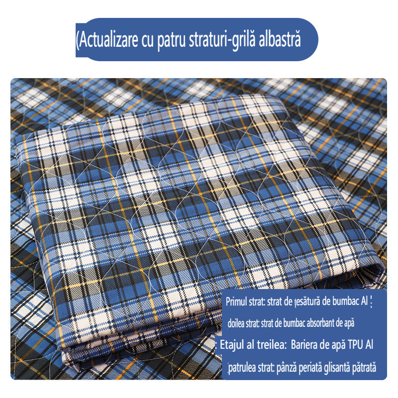 💥【1 τεμάχιο 30 ευρώ (90*120cm )】【50% ΕΚΠΤΩΣΗ】🛌Πλένουσα πάνα ενηλίκων τεσσάρων στρώσεων και αναπνεύσιμο επίθεμα φροντίδας πάνας