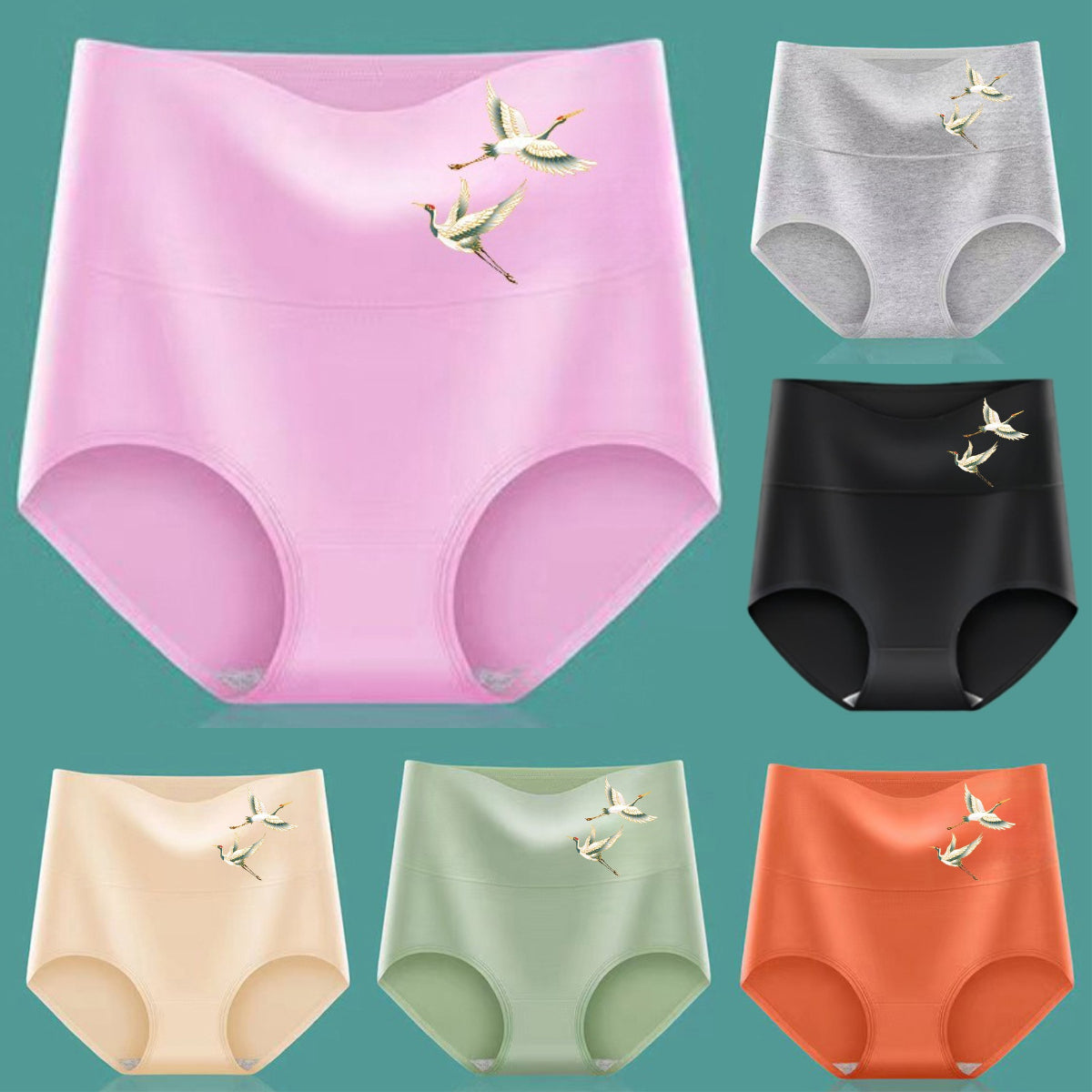 💖Τελευταία μέρα 50% έκπτωση - 【Αγοράστε 3, πάρτε 3 δωρεάν】Υψηλής ποιότητας βαμβακερό σλιπ με ψηλή μέση που ανυψώνει τους γλουτούς✨️ (45-105 kg)