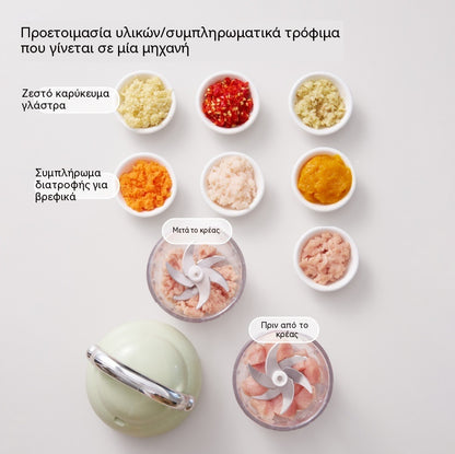 🥕✨Πολυλειτουργικός κόφτης | Προετοιμασία τροφίμων εύκολα