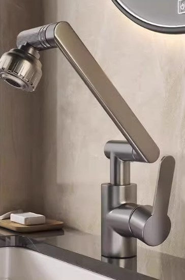 💦Ρυθμιζόμενη μπαταρία νιπτήρα γενικής χρήσης, περιστροφή 1080°.
