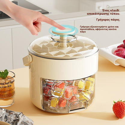 💞Οι πωλήσεις ξεπέρασαν τις 160.000! 💥🥤🧊 50% έκπτωση! Παγομηχανή με λειτουργία αποθήκευσης πάγου: μπορεί να φτιάξει 40 παγάκια ταυτόχρονα, καπάκι που δεν στεγανοποιεί.