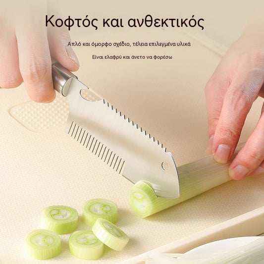 ✅【Αγοράστε ένα και κερδίστε ένα δωρεάν】🧅🔪 Πολυλειτουργικός αποφλοιωτής κουζίνας 3 σε 1: Ξεφλουδίστε, κόψτε και ανοίξτε μπουκάλια! 🔥