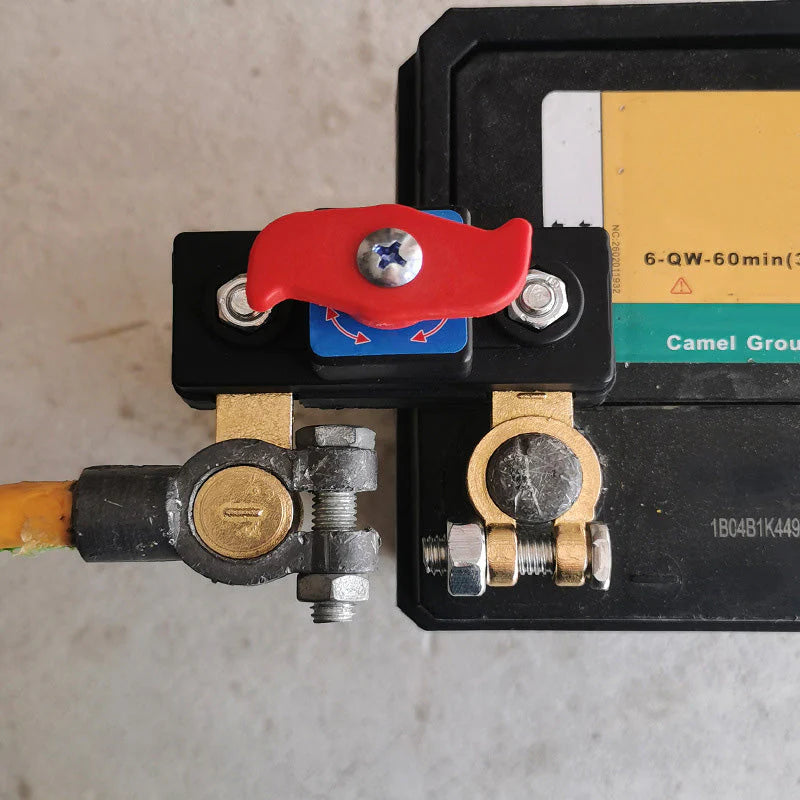 🔋🚗Διακόπτης αποσύνδεσης της μπαταρίας του αυτοκινήτου
