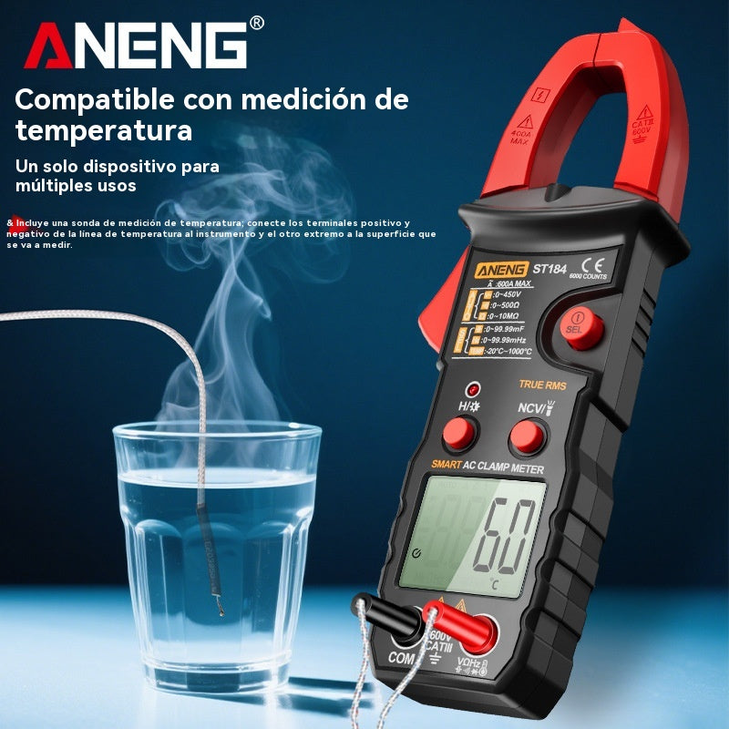 🔥【Προσφορά περιορισμένης διάρκειας】🛠️Έξυπνη ψηφιακή αμπεροτσιμπίδα, πολυλειτουργική αμπεροτσιμπίδα ηλεκτρολόγου✅Αυτοματοποιημένη αμπεροτσιμπίδα υψηλής ακρίβειας✅ Πλήρως αυτόματη αναγνώριση.