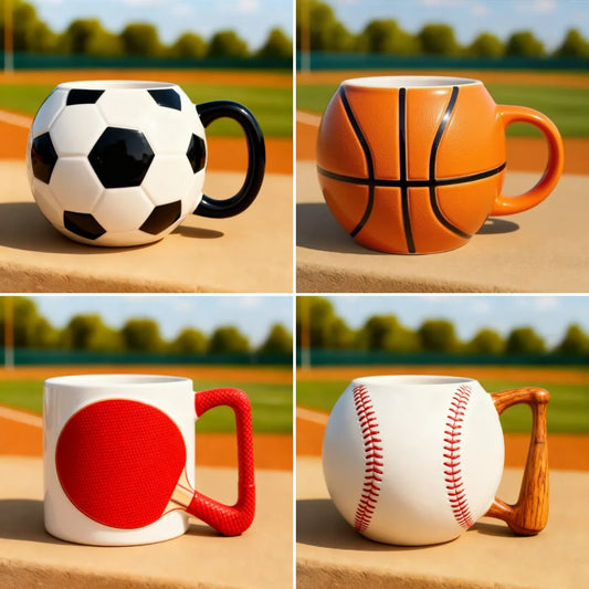 👍👍Sports-Themed Novelty Mugs
