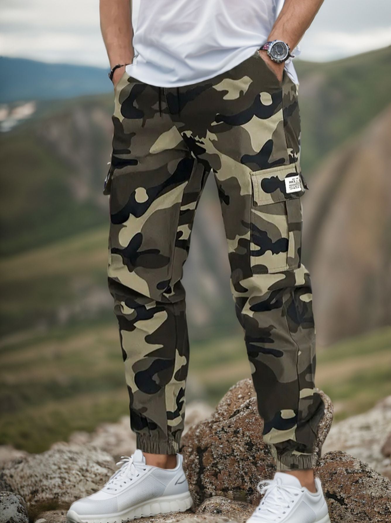 🛠️ 60% ΕΚΠΤΩΣΗ! 👖 Ανθεκτικό παντελόνι τακτικής εργασίας - μείγμα νάιλον και βαμβακιού, πολλές λειτουργικές τσέπες, ιδανικό για εργασία σε εξωτερικούς χώρους 🌲