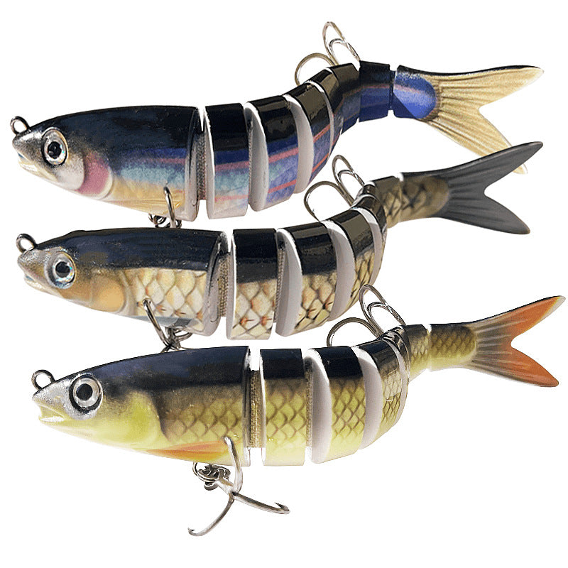 🔥3 είδη για 24 ευρώ🎣Νέο βιονικό δόλωμα ψαριών πολλαπλών τμημάτων