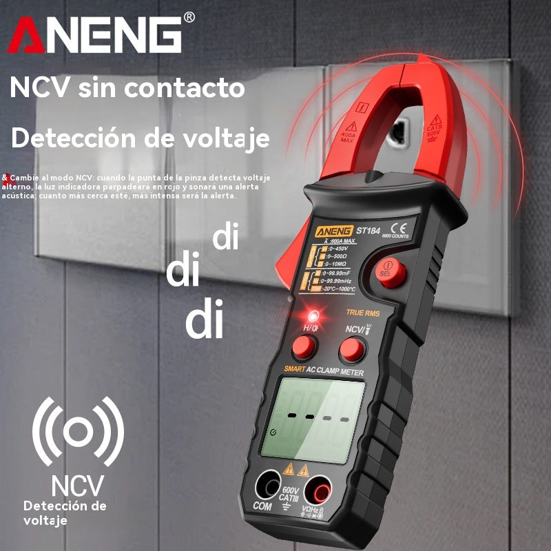 🔥【Προσφορά περιορισμένης διάρκειας】🛠️Έξυπνη ψηφιακή αμπεροτσιμπίδα, πολυλειτουργική αμπεροτσιμπίδα ηλεκτρολόγου✅Αυτοματοποιημένη αμπεροτσιμπίδα υψηλής ακρίβειας✅ Πλήρως αυτόματη αναγνώριση.