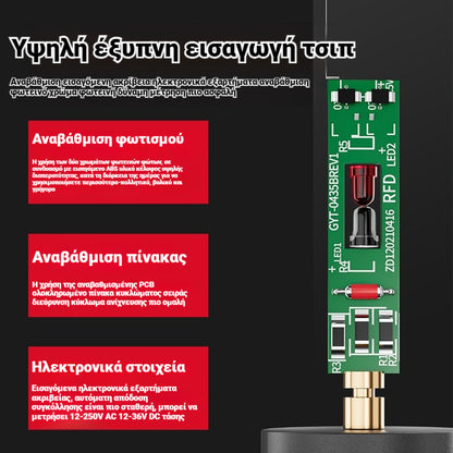 ⚡🛠️Ψηφιακό δοκιμαστικό τάσης με έλεγχο διακοπής καλωδίου