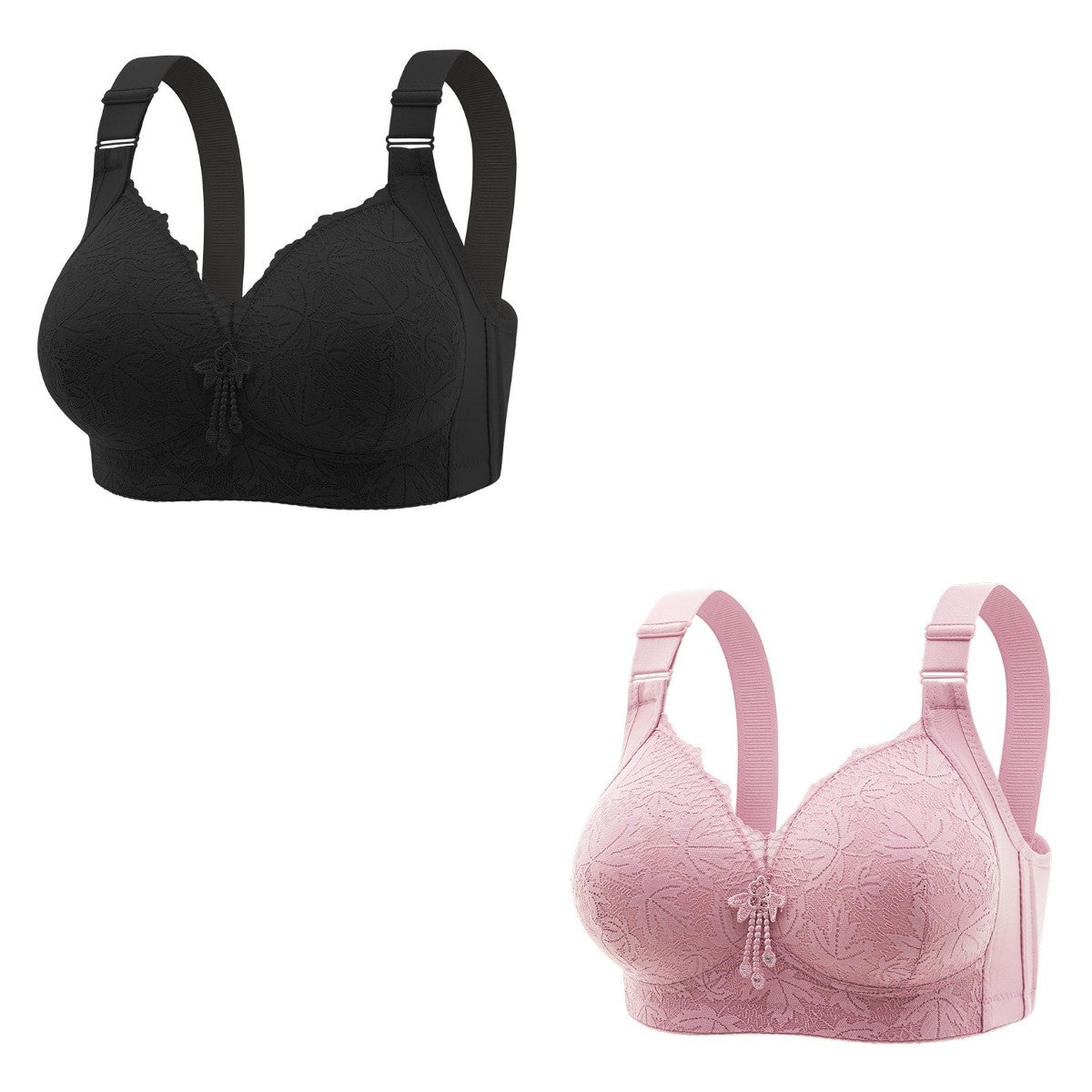 👍👍2 είδη για 26 ευρώ--Σουτιέν εσωρούχων plus size με δαντέλα