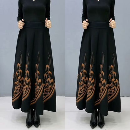 👗🎀【S-3XL】Φούστα Midi από Μάλλινη Μόδα Φθινοπώρου/Χειμώνα, Κομψή και Ευέλικτη