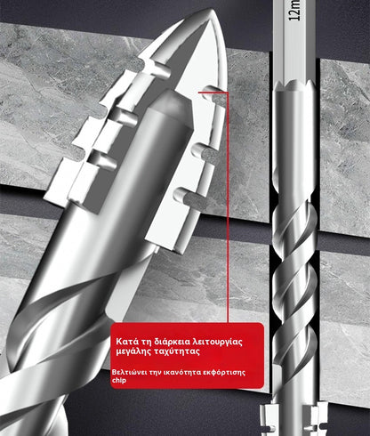 🥇【3+4+5+6+8+10+12+14+16mm】1 σετ 9 τεμαχίων --- 🔩✅27 ευρώ--Έκκεντρο τρυπάνι έβδομης γενιάς από εξαιρετικά σκληρό χάλυβα βολφραμίου με οδοντωτή άκρη