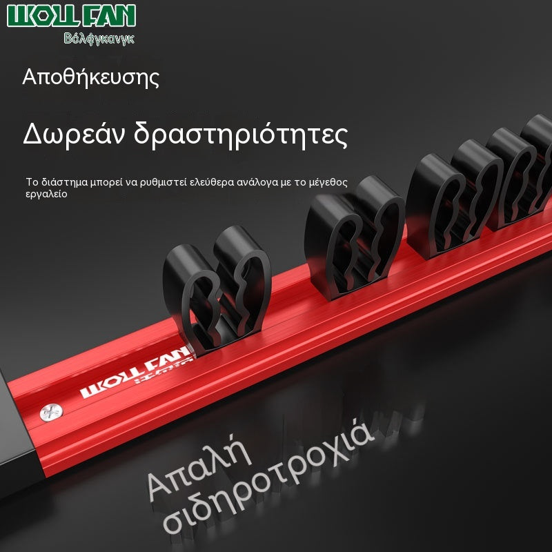 🔧 50% ΕΚΠΤΩΣΗ! 🔩 Βαρέως τύπου οργανωτής κατσαβιδιών αλουμινίου – Ανθεκτική, συμπαγής και ιδανική για επαγγελματική αποθήκευση 🛠️
