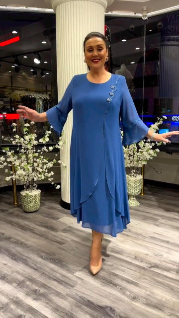 🌸💥🔥【S-5XL】❤️ Νέο φόρεμα από σιφόν υψηλής ποιότητας του 2026