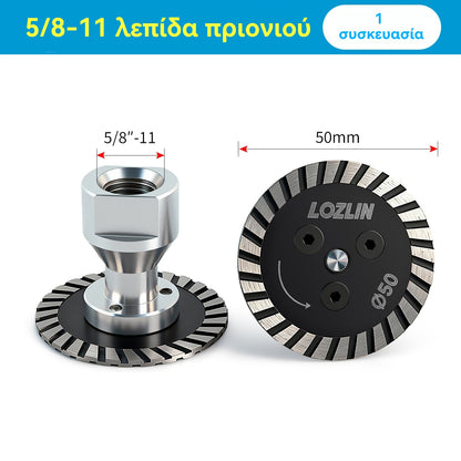 🔩 Δίσκος διαμαντιού 50mm για χάραξη & κοπή πέτρας