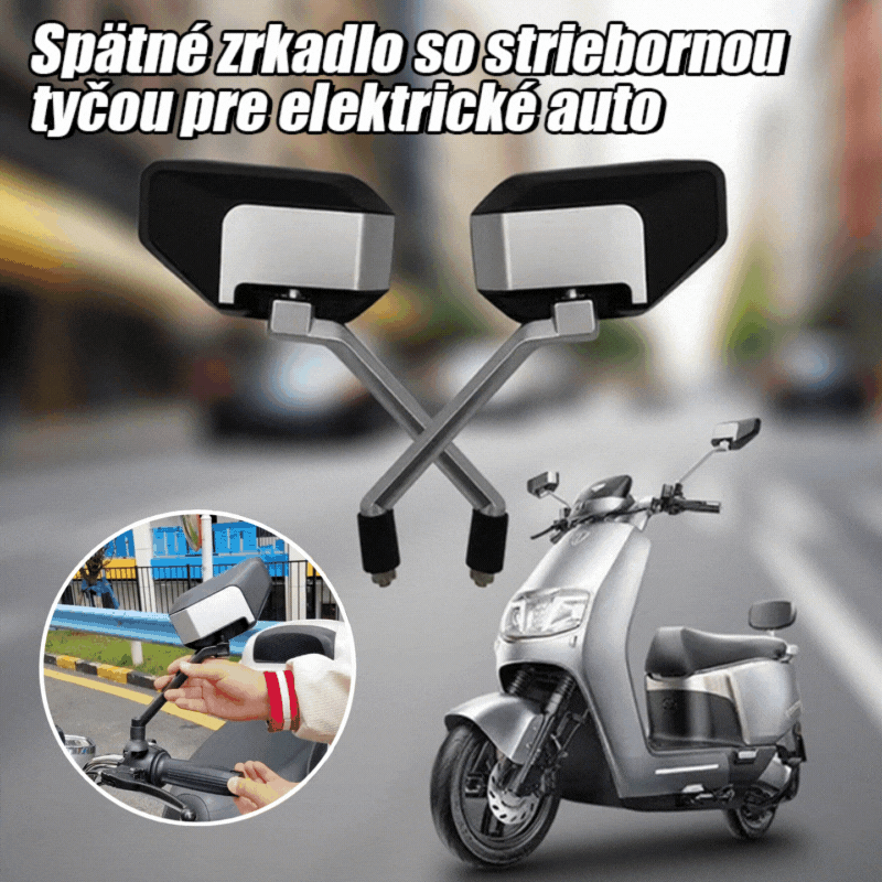 🏍️ Ρυθμιζόμενος καθρέφτης οπισθοπορείας HD για μοτοσυκλέτα