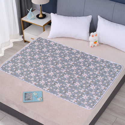【80*120cm】🛌 Μαξιλαράκι περιποίησης πάνας ενηλίκων 4 στρώσεων που πλένεται και αναπνέει
