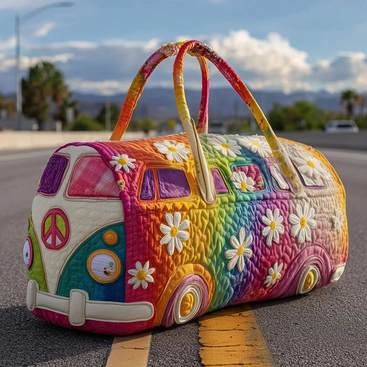 Τσάντα ταξιδιού Hippie Van με επένδυση