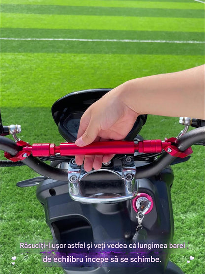🏍️🚲 Τιμόνι μοτοσικλέτας, ράβδος στήριξης κινητού τηλεφώνου, Τροποποιημένη μπάρα ισορροπίας για ηλεκτρικό όχημα με πεντάλ