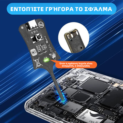 2 είδη για 21 ευρώ-Δοκιμαστής επαγωγής OSS. Αντιμετώπιση προβλημάτων επαγωγέων σε μητρικές πλακέτες κινητών τηλεφώνων. Όργανο μέτρησης ηλεκτρομαγνητικής επαγωγής.
