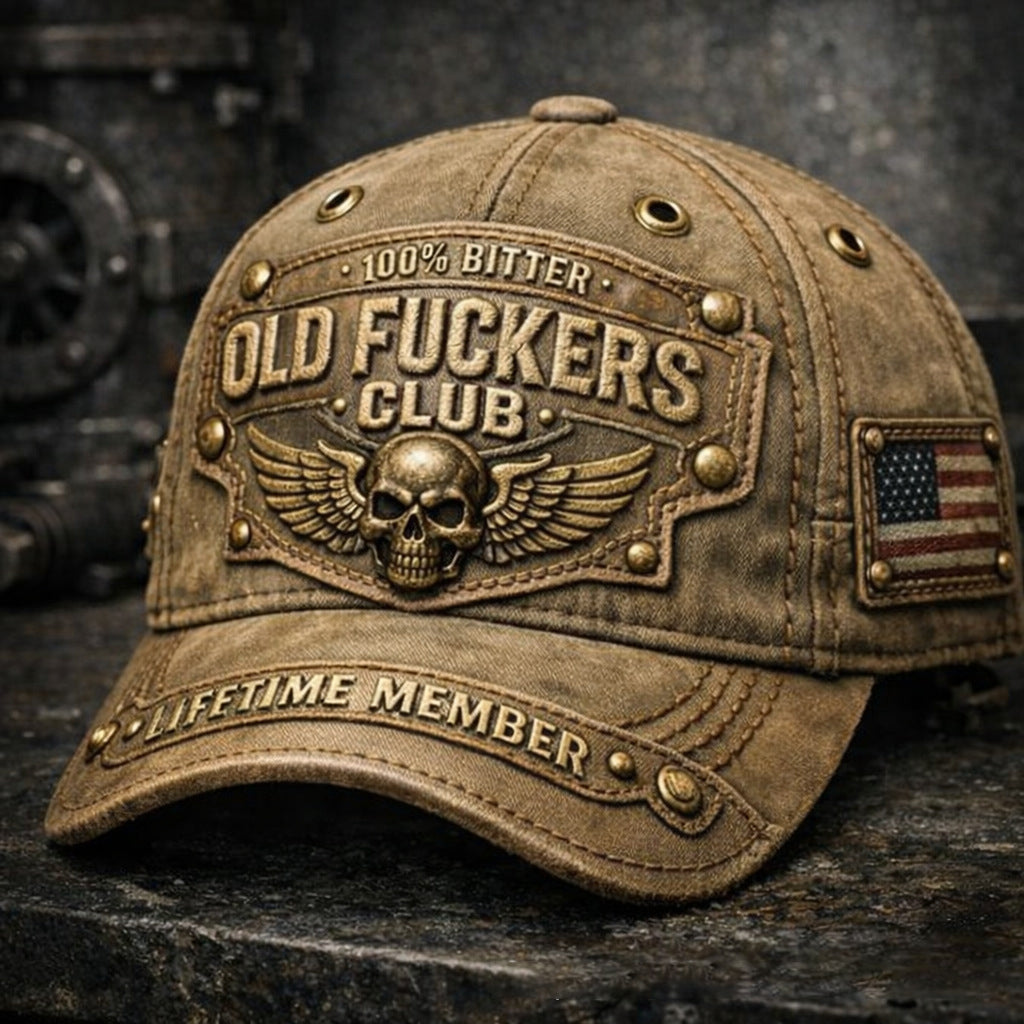 🔥Ρετρό καπέλο μπέιζμπολ Old Guys Club
