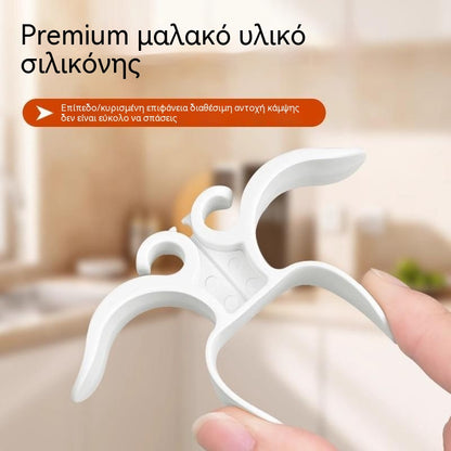 【Αγοράστε 5 και πάρτε 5 δωρεάν】🔌✨Πολυλειτουργικός οργανωτής καλωδίων | Ιδανικός για κουζίνα και οικιακές συσκευές