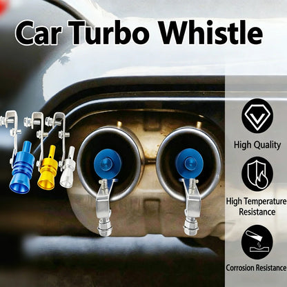 【30%OFF】Σφυρίχτρα εξάτμισης με ήχο Turbo – Ανθεκτικό και εντυπωσιακό μέταλλο