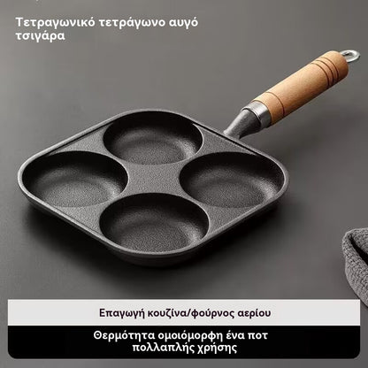 🍳🍳Αντικολλητικό τηγάνι για μαγεία στην παρασκευή αυγών για πρωινό