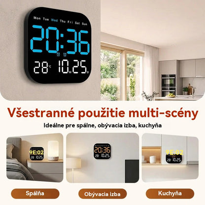 🕰️ Πωλήθηκαν πάνω από 50.000 μονάδες! 🛏️ Περιορισμένης διάρκειας έκπτωση 40%! Ψηφιακό ρολόι για το σπίτι και το γραφείο - απαλό ξύπνημα, πείτε αντίο στα ενοχλητικά ξυπνητήρια! Ρυθμιζόμενη φωτεινότητα, αθόρυβη λειτουργία τη νύχτα.