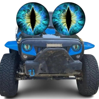 Αυτοκόλλητα προβολέων Beast Eyes