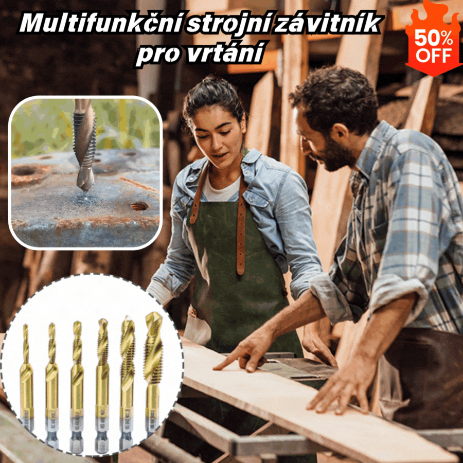 🧰【Αγοράστε 6 και πάρτε 6 δωρεάν】🔩 Σετ τρυπανιών πολλαπλών χρήσεων