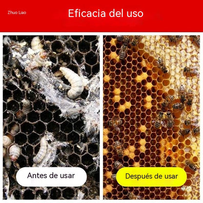 🐝【50 τεμάχια】Καθαρισμός πιάτων για κυψέλες | Ειδικό για μέλισσες | Εξαλείφει τους σκώρους, τις προνύμφες και τα παράσιτα χωρίς να αφήνει ίχνη
