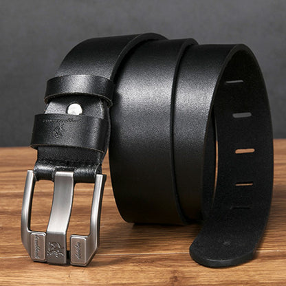 📢😍【Αγοράστε 1 και πάρτε 1 δωρεάν】δύο για 27 €——Μέση τιμή 13.5 ευρώ🔥Υψηλής ποιότητας ρετρό ανδρική ζώνη, κατασκευασμένη από γνήσιο τζιν και δέρμα, απλή και κομψή.