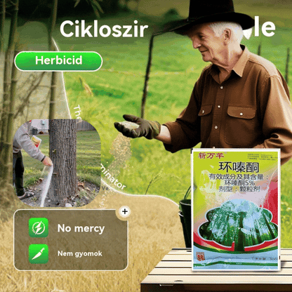 🌴🌳 Η κυκλοαζολινόνη είναι μυκητοκτόνο, ζιζανιοκτόνο για μεγάλα δέντρα.