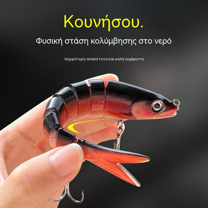 🔥3 είδη για 24 ευρώ🎣Νέο βιονικό δόλωμα ψαριών πολλαπλών τμημάτων