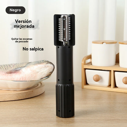 🐠Πλήρως αυτόματο, χειροκίνητο ηλεκτρικό ζυγαράκι ψαριών για οικιακή χρήση, με λεπίδα από ανοξείδωτο ατσάλι.