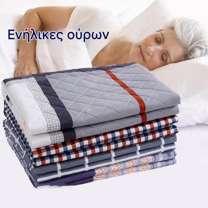 【50% έκπτωση】 (80*120cm)  🛌 Μαξιλαράκι περιποίησης πάνας ενηλίκων 4 στρώσεων που πλένεται και αναπνέει