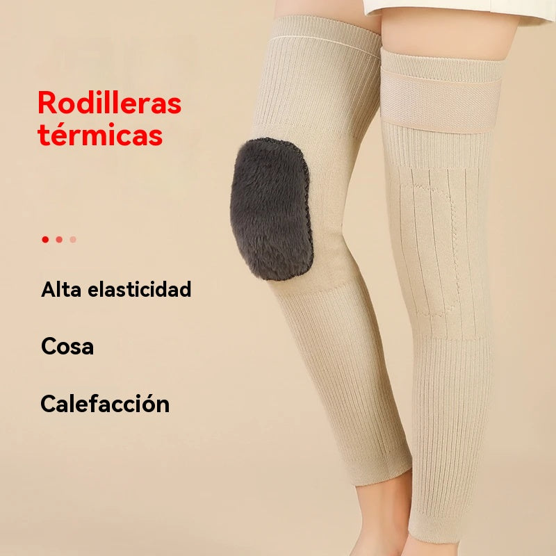 🦵【Αγοράστε 1 και πάρτε 1 δωρεάν】2 ζευγάρια: 26€.🔥 Μακριά χειμερινά θερμικά επιγονατίδες – Ανακούφιση από το κρυολόγημα και τον πόνο στις αρθρώσεις, ζεστά και αντιολισθητικά