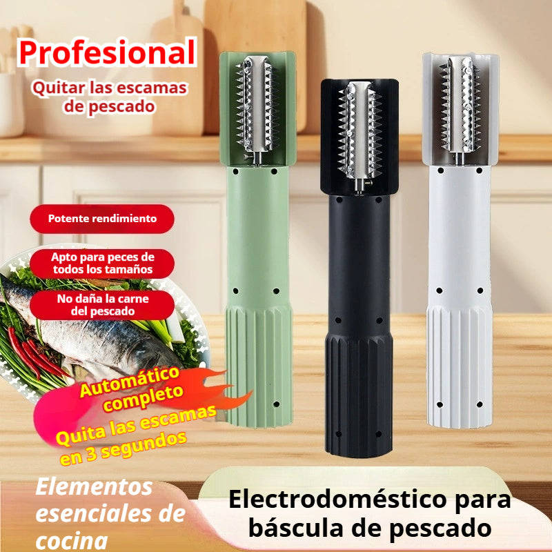 🐠Πλήρως αυτόματο, χειροκίνητο ηλεκτρικό ζυγαράκι ψαριών για οικιακή χρήση, με λεπίδα από ανοξείδωτο ατσάλι.
