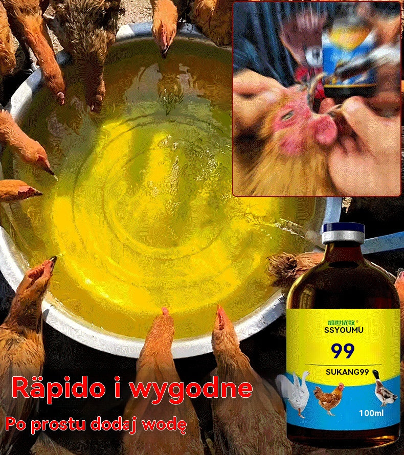 💊 4 μπουκάλια για 26 ευρώ🐓🦆🕊️ Θεραπεία για τη γρίπη των πτηνών, την απώλεια όρεξης, τη διάρροια και τον βήχα σε πουλερικά, κοτόπουλα, πάπιες και χήνες. 1 φιάλη των 100 ml.