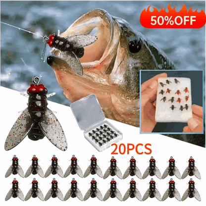 🔥【Αγοράστε 20 και πάρτε 20 δωρεάν】Bionic Fly Bait (20/40 τεμάχια ανά συσκευασία)