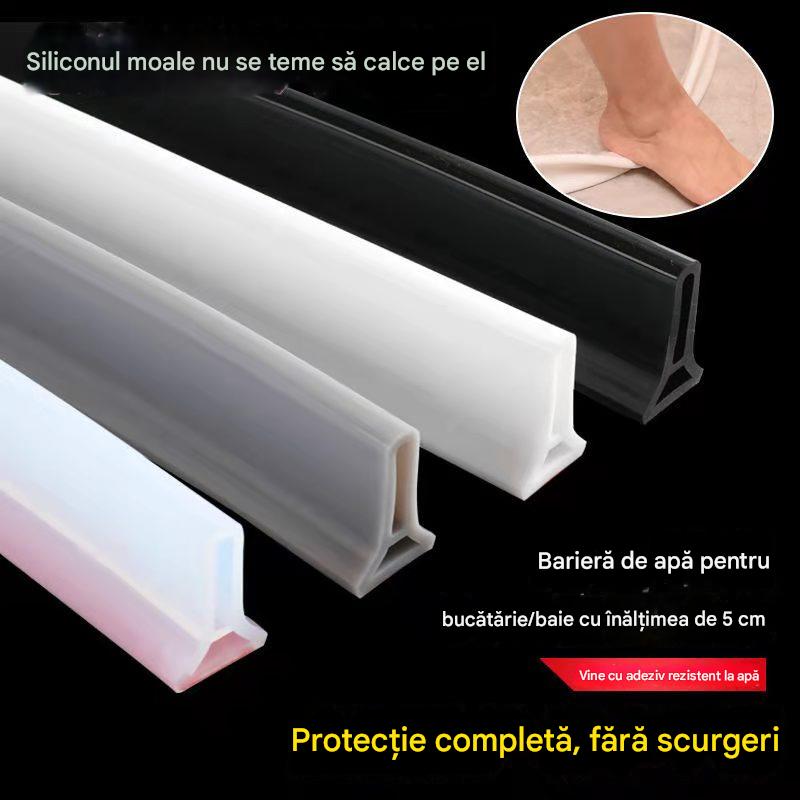 【【😍Προσφορά περιορισμένης διάρκειας】100cm 26 ευρώ】🌊🌊【Ταινία σιλικόνης που μπλοκάρει το νερό για διαχωρισμό ξηρού και υγρού