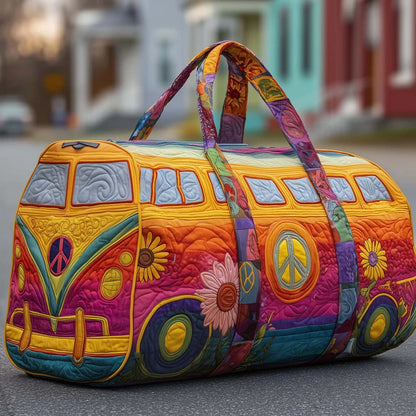Τσάντα ταξιδιού Hippie Van με επένδυση