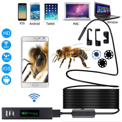 (Tip-C, USB, Micro USB) 3 x 1 ενδοσκόπιο 5m