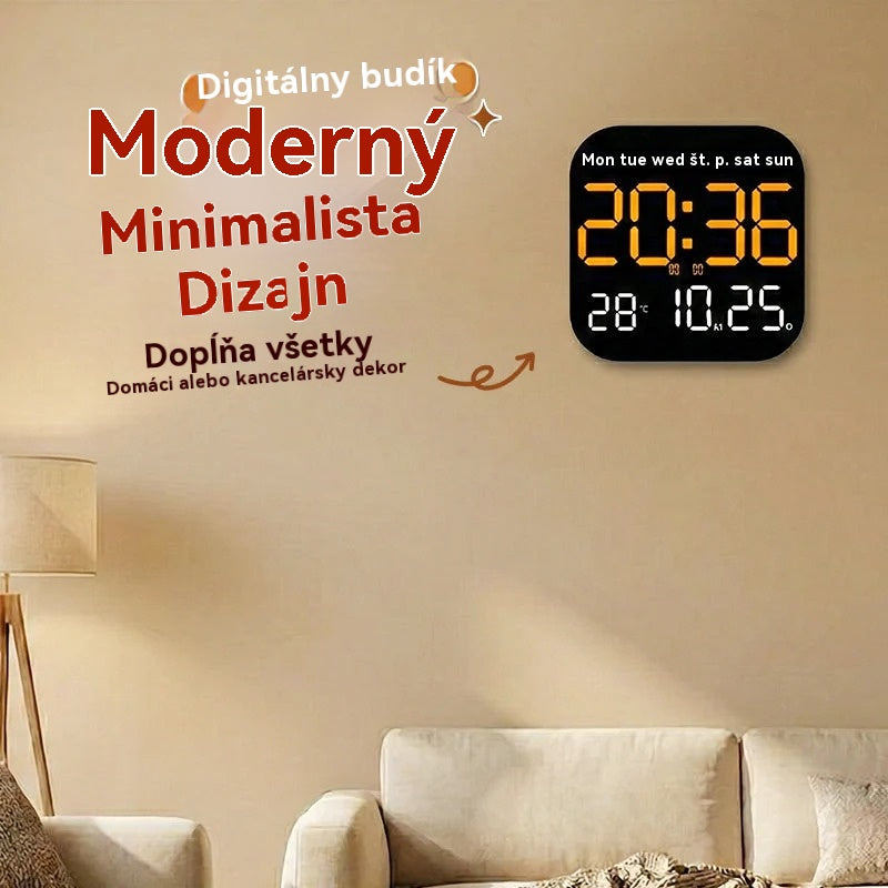 🕰️ Πωλήθηκαν πάνω από 50.000 μονάδες! 🛏️ Περιορισμένης διάρκειας έκπτωση 40%! Ψηφιακό ρολόι για το σπίτι και το γραφείο - απαλό ξύπνημα, πείτε αντίο στα ενοχλητικά ξυπνητήρια! Ρυθμιζόμενη φωτεινότητα, αθόρυβη λειτουργία τη νύχτα.