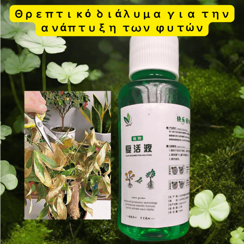 💥【🌱10 φιαλίδια 26 ευρώ】【Αγοράστε 5, πάρτε άλλα 5 δωρεάν】🌱🌱 Θρεπτικό διάλυμα για την ανάπτυξη των φυτών