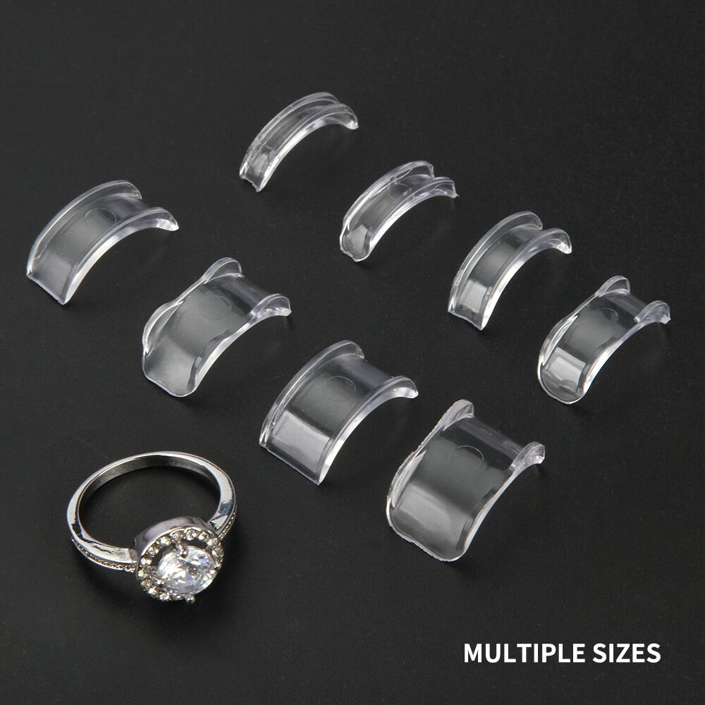 2 σετ (16 τεμάχια) 🔥23 ευρώ💍Ρυθμιστής μεγέθους δαχτυλιδιού για χαλαρά δαχτυλίδια