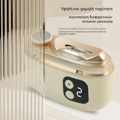 📢🔊💅 Προσφορά περιορισμένης διάρκειας✨ Αυτόματη λίμα νυχιών γενικής χρήσης , ασφαλής και απαλή φροντίδα νυχιών 👶🔧